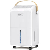 KNKA Pro Dehumidifier for Home, Basements, 10 Pints(DOE) Dehumidifier with Drain Hose, Max 2,000 Sq.ft., 0.8 Gal Water Tank, Smart Humidity Control, 3 Modes, Dry Clothes, 24HR Timer