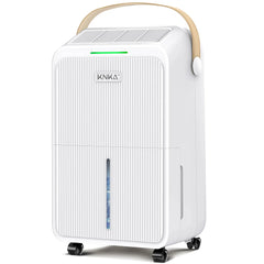 KNKA Pro Dehumidifier for Home, Basements, 10 Pints(DOE) Dehumidifier with Drain Hose, Max 2,000 Sq.ft., 0.8 Gal Water Tank, Smart Humidity Control, 3 Modes, Dry Clothes, 24HR Timer