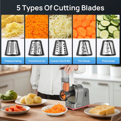 Fatabeta Meat Grinder - 3000W Max Electric Meat Mincer with Sausage Filler, Kubbe Kit, 3 Grinding Plates & Slicer/Shredder Attachments - for Home Kitchen