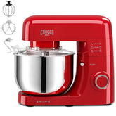 CUOCCO PRO 6.5 Qt Stand Mixer, Mixers for Kitchen, Handles Up to 1100g/2.4 lb Dry Flour, 1200W Peak, 8 Speeds + Pulse, Dough Hook, Beater & Whisk for Bread & Pizza, Cake & Cookies