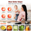 CUOCCO PRO 1100W Immersion Blender, Hand Blender for Smoothies & Soups with 21 Speeds + Turbo Mode, Whisk & Milk Frother Attachments, Dishwasher Safe Stick Blender for Baby Food, Baking, Latte, Red
