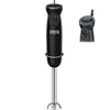 CUOCCO PRO Immersion Blender Handheld, 1100W Hand Blender with 21 Speeds & Turbo, Hand Mixer for Smoothies, Soups & Baby Food, Dishwasher Safe, Black
