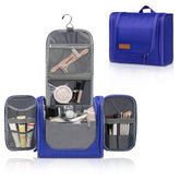 Toiletry Bag, Makeup Bags, 7MAGIC Toiletries Bag for Women and Men with Hanging Hook, Water-resistant Organizer Bag, Shower Bag for Essentials, Blue