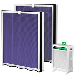 Air Purifier Replacement Filter for Air Purifier AP4, 2 Pack, Smoke Filter-Purple