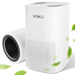 KNKA HEPA Air Purifiers for Home, Bedroom & Pet Areas up to 900 Sqft, Air Cleaner for PM2.5 Particles, Quiet Operation